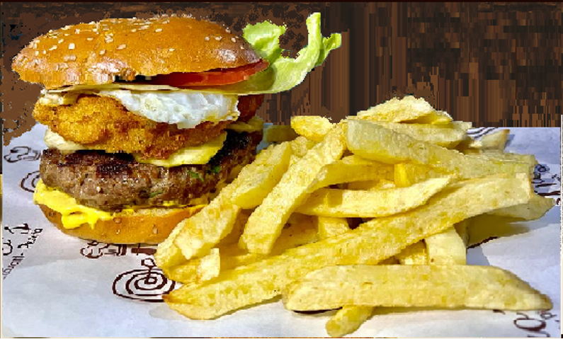 Hamburguesa la maxima